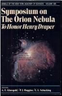 Front cover of Symposium on the Orion Nebula to Honor Henry Draper by Symposium on the Orion Nebula to Honor Henry Draper (1981 New York University)