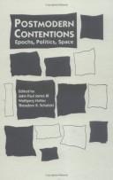Cover of Postmodern contentions by Wolfgang Natter