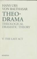 Front cover of Theo-drama by Hans Urs von Balthasar