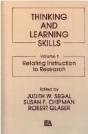 Cover of Thinking and learning skills by Judith W. Segal