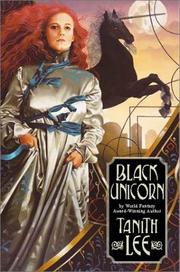 Cover of Black Unicorn by Tanith Lee