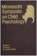 Front cover of Minnesota Symposia on Child Psychology by W. A. Collins