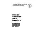 Cover of Medical education data directory by American Medical Association