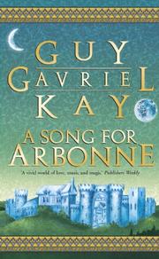 Front cover of A song for Arbonne by Guy Gavriel Kay