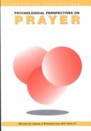 Front cover of Psychological perspectives on prayer by Francis, Leslie J.