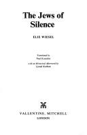 Front cover of Juifs du silence by Elie Wiesel