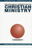 Front cover of Psychological perspectives on Christian ministry by Francis, Leslie J.