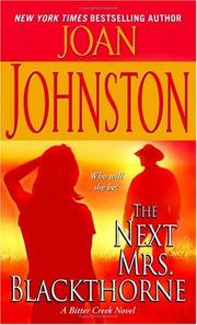 Front cover of The Next Mrs. Blackthorne by Joan Johnston