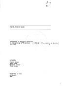 Front cover of The politics of theory by Essex Conference on the Sociology of Literature (1982 University of Essex)