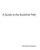 Front cover of A Guide to the Buddhist Path by Sangharakshita