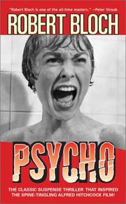 Cover of Psycho by Robert Bloch