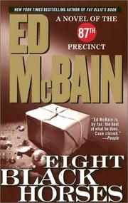 Cover of Eight black horses by Evan Hunter