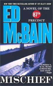 Cover of Mischief (87th Precinct Mysteries) by Evan Hunter