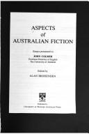 Front cover of Aspects of Australian fiction by John Colmer