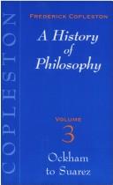 Front cover of History of Philosophy by Frederick Charles Copleston