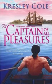 Front cover of The captain of all pleasures by Kresley Cole