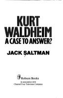 Cover of Kurt Waldheim by Jack Saltman