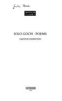 Cover of Iolo Goch : poems by Iolo Goch