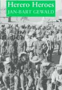 Cover of Herero Heroes by Jan-Bart Gewald