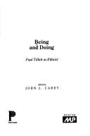 Cover of Being and doing by John Jesse Carey