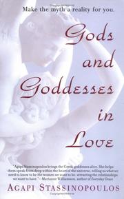 Cover of Gods and goddesses in love by Agapi Stassinopoulos