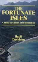 Cover of The Fortunate Isles by Basil Davidson