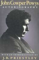Cover of Autobiography by John Cowper Powys