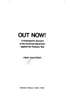 Cover of Out Now by Fred Halstead