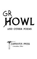 Front cover of Growl and Other Poems by David Shevin