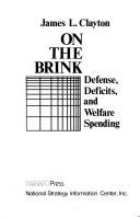 Front cover of On the Brink by Clayton, James L.
