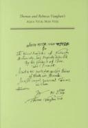 Front cover of Thomas and Rebecca Vaughan's Aqua vitae, non vitis (British Library MS, Sloane 1741) by Vaughan, Thomas