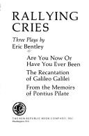 Cover of Rallying Cries by Eric Bentley