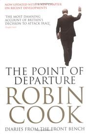 Front cover of The Point of Departure by Robin F. Cook