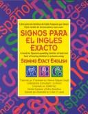 Front cover of Signing exact English by Gerilee Gustason