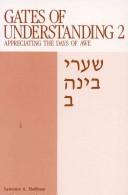 Front cover of Gates of understanding = by Lawrence A. Hoffman