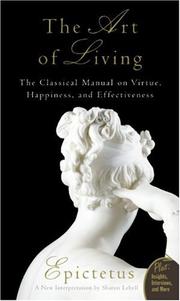 Front cover of Art of Living by Epictetus