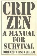 Cover of Cripzen by Lorenzo W. Milam
