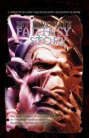Front cover of My Favorite Fantasy Story by Martin H. Greenberg