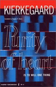 Front cover of Purity of Heart by Søren Kierkegaard