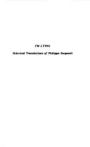 Cover of I'm lying by Philippe Soupault
