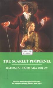 Front cover of The Scarlet Pimpernel by Emma Orczy