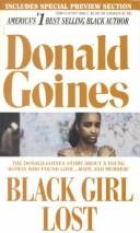 Front cover of Black Girl Lost by Donald Goines