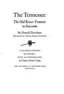 Cover of The Tennessee by Donald Grady Davidson