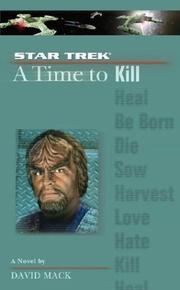 Cover of Star Trek The Next Generation - A Time to Kill by David Alan Mack