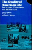 Front cover of The quality of American life by Campbell, Angus