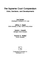 Front cover of The Supreme Court compendium by Lee Epstein