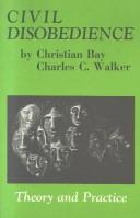 Front cover of Civil disobedience by Christian Bay
