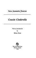 Cover of Cousin Cinderella by Sara Jeannette Duncan