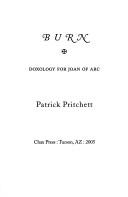 Cover of Burn by Patrick Pritchett