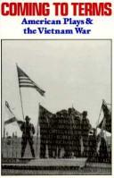 Cover of Coming to terms by David Rabe